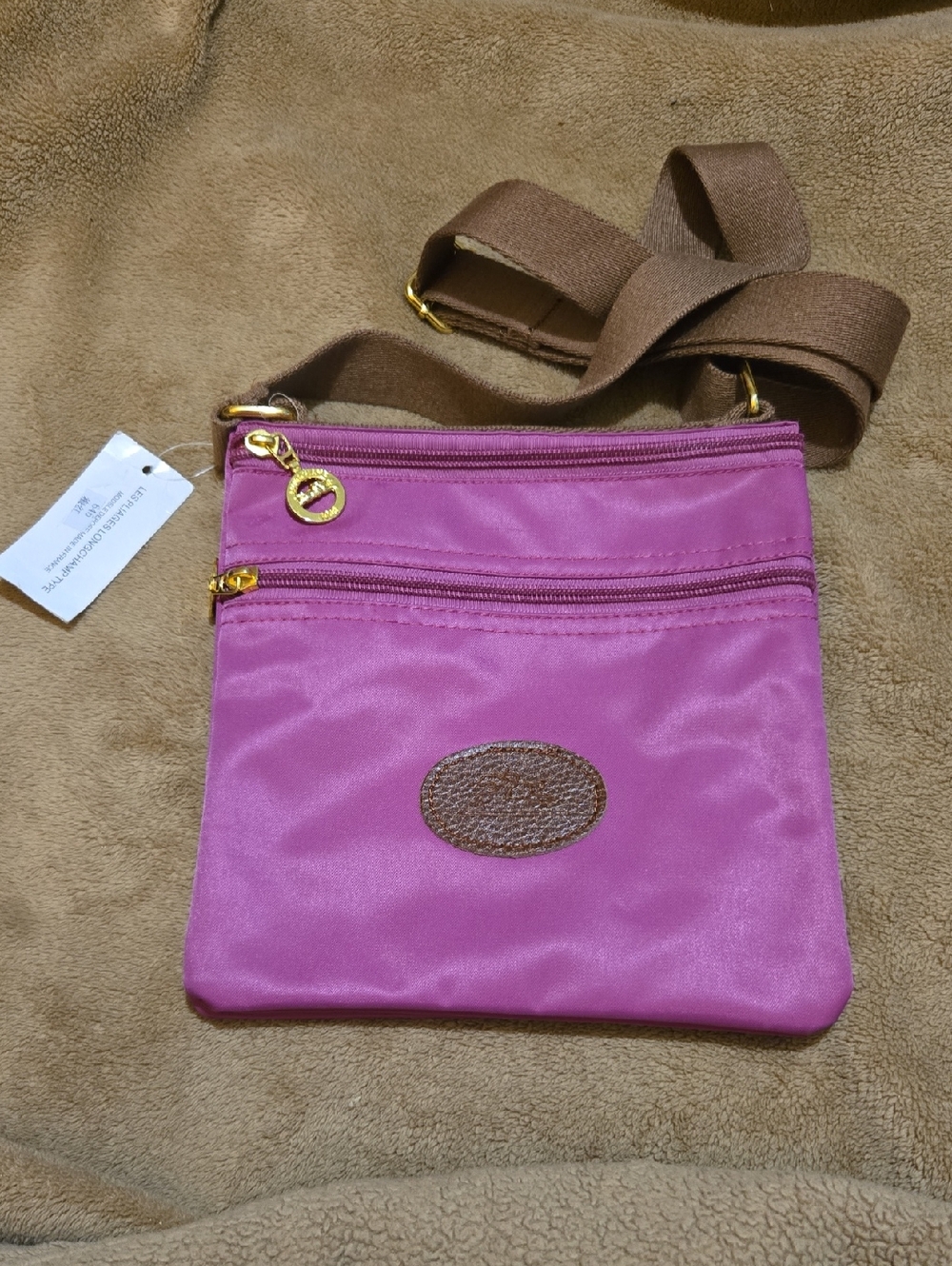 Vintage NWT Longchamp Les Pliages Crossbody